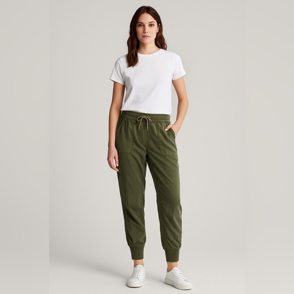 Pilcro Pants - Pilcro by Anthropologie Women’s Olive Jogger Pants - Size S